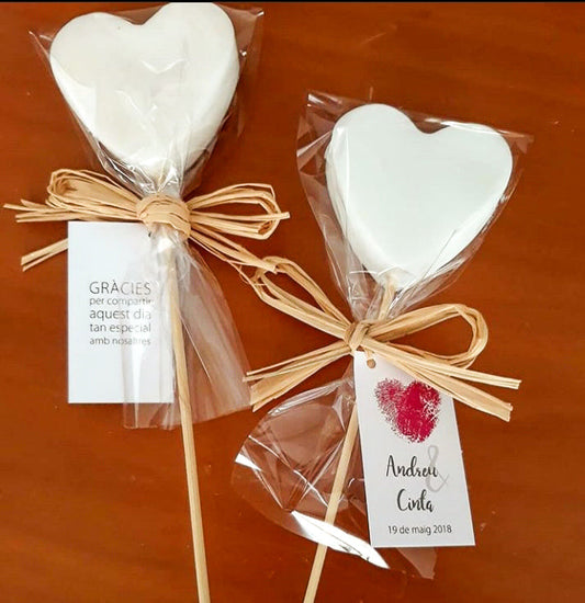 Brocheta corazón