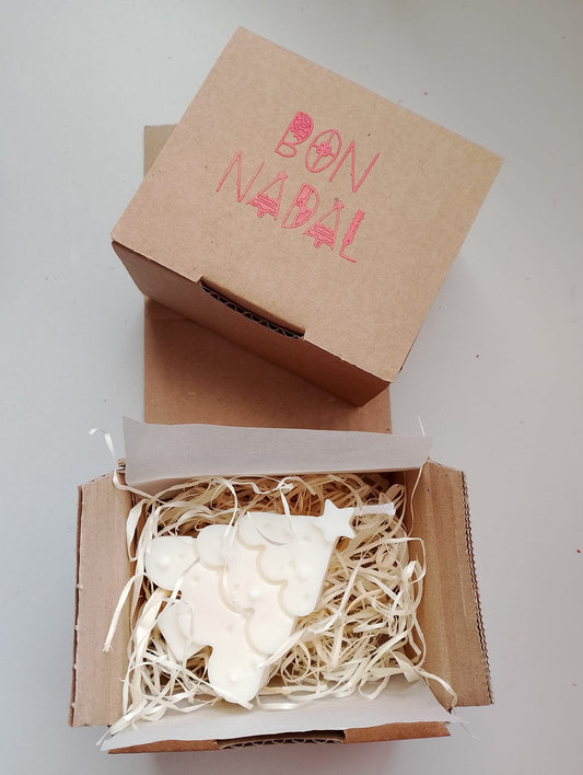 Vela Arbolito en caja kraft