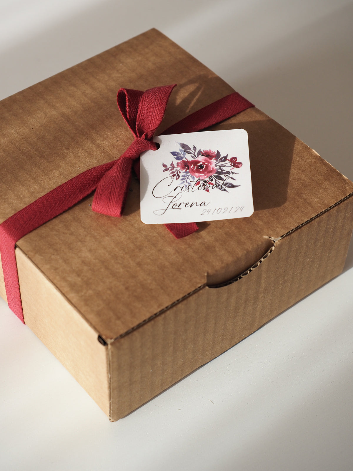 Caja invitados para caballero