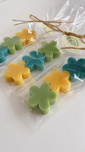 Flores de jabón