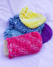 Cargar imagen en el visor de la galería, Bolsa-esponja de crochet
